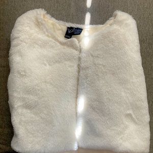 White cropped jacket